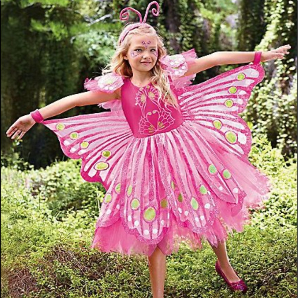 Girls size 4 butterfly costume